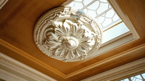 Discover stylish handcrafted plaster ceiling roses in london